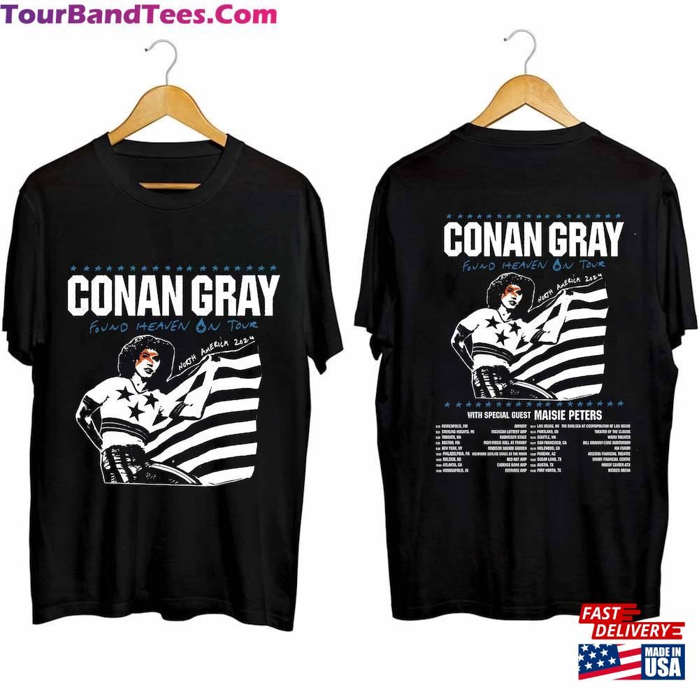 Conan Gray Found Heaven On Tour Shirt Fan T-Shirt Hoodie 29Uf096345 – Utopia Fashion