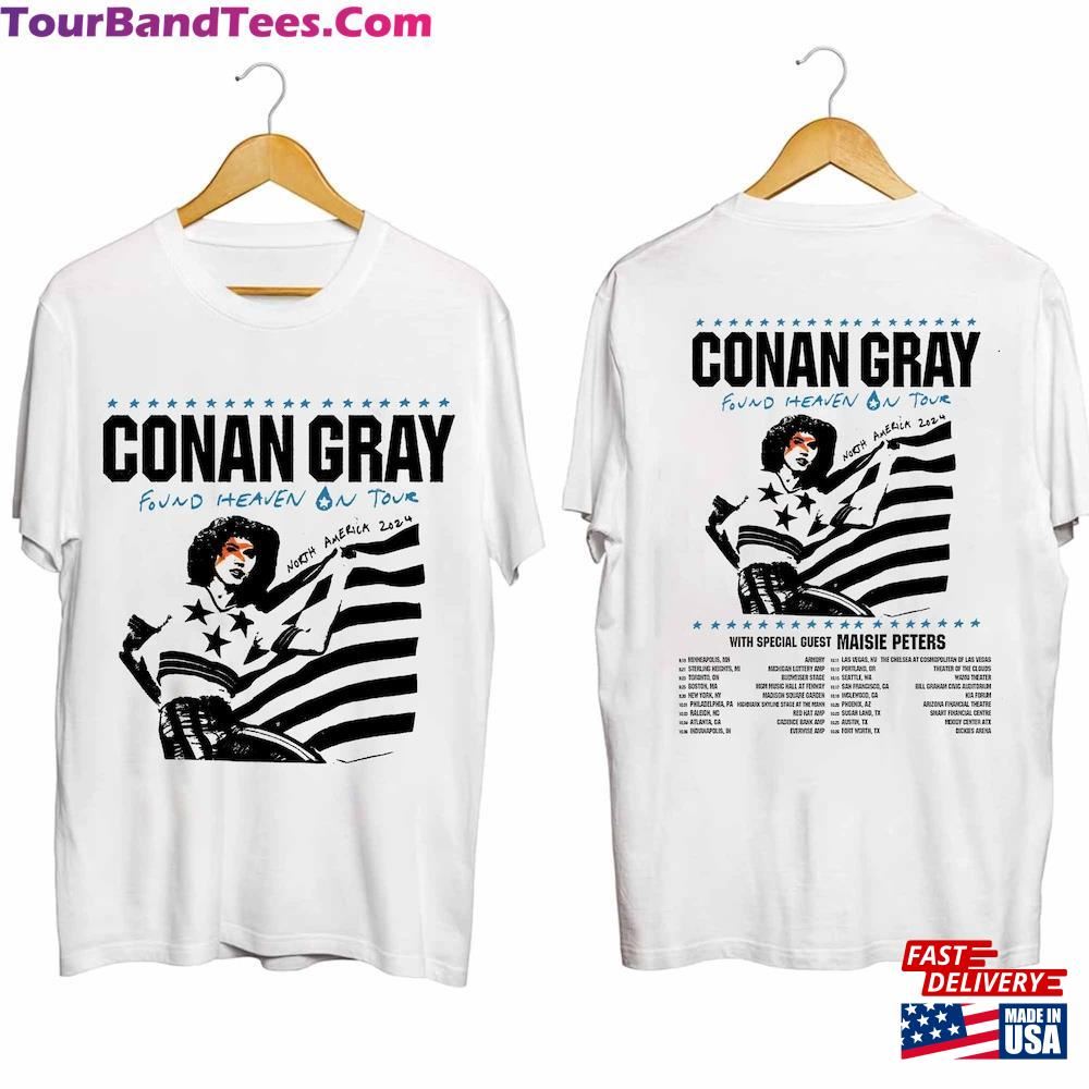 Conan Gray Found Heaven On Tour Shirt Fan T-Shirt Hoodie 29Uf096345 – Utopia Fashion