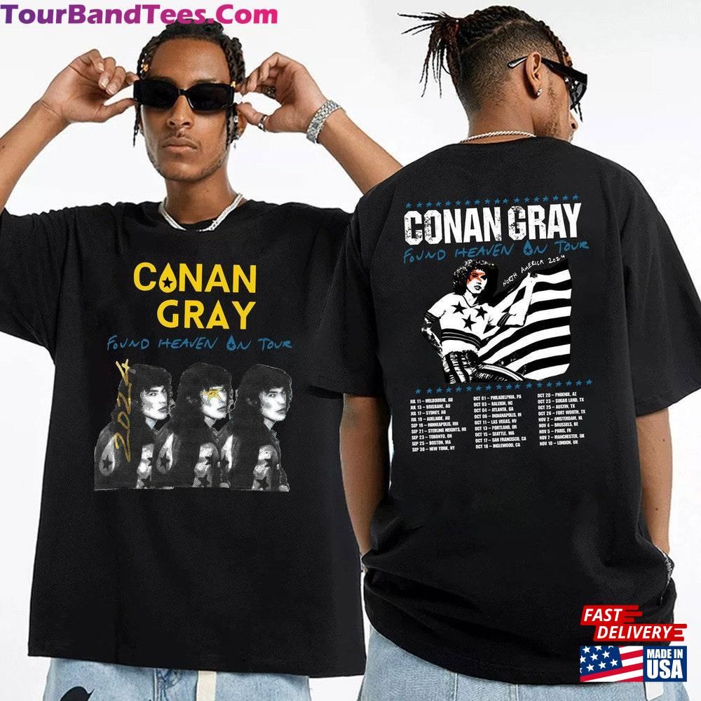 Conan Grey Found Heaven On Tour Shirt Gray Concert Tee Unisex Hoodie 29Uf117887 – Utopia Fashion