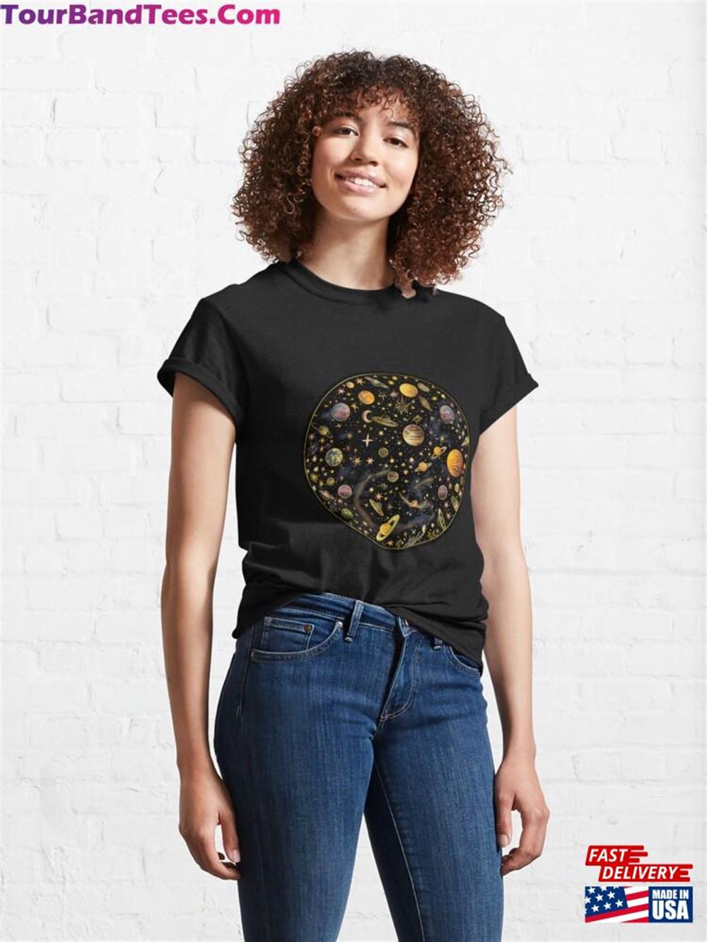 Cosmic Dreamscape Universe Symphony Classic T-Shirt Unisex 29Uf117296 – Utopia Fashion