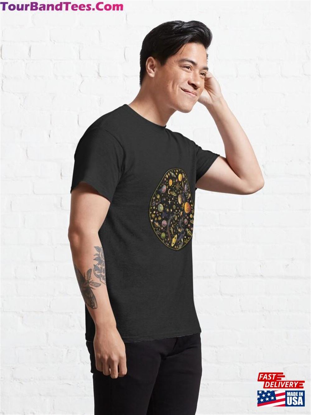 Cosmic Dreamscape Universe Symphony Classic T-Shirt Unisex 29Uf117296 – Utopia Fashion