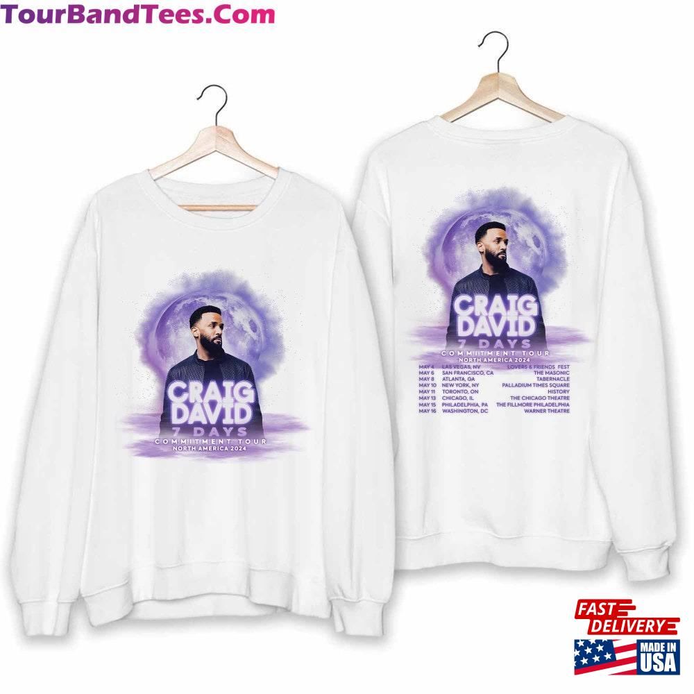 Craig David Days Commitment Tour Shirt Fan T-Shirt Classic 29Uf107214 – Utopia Fashion