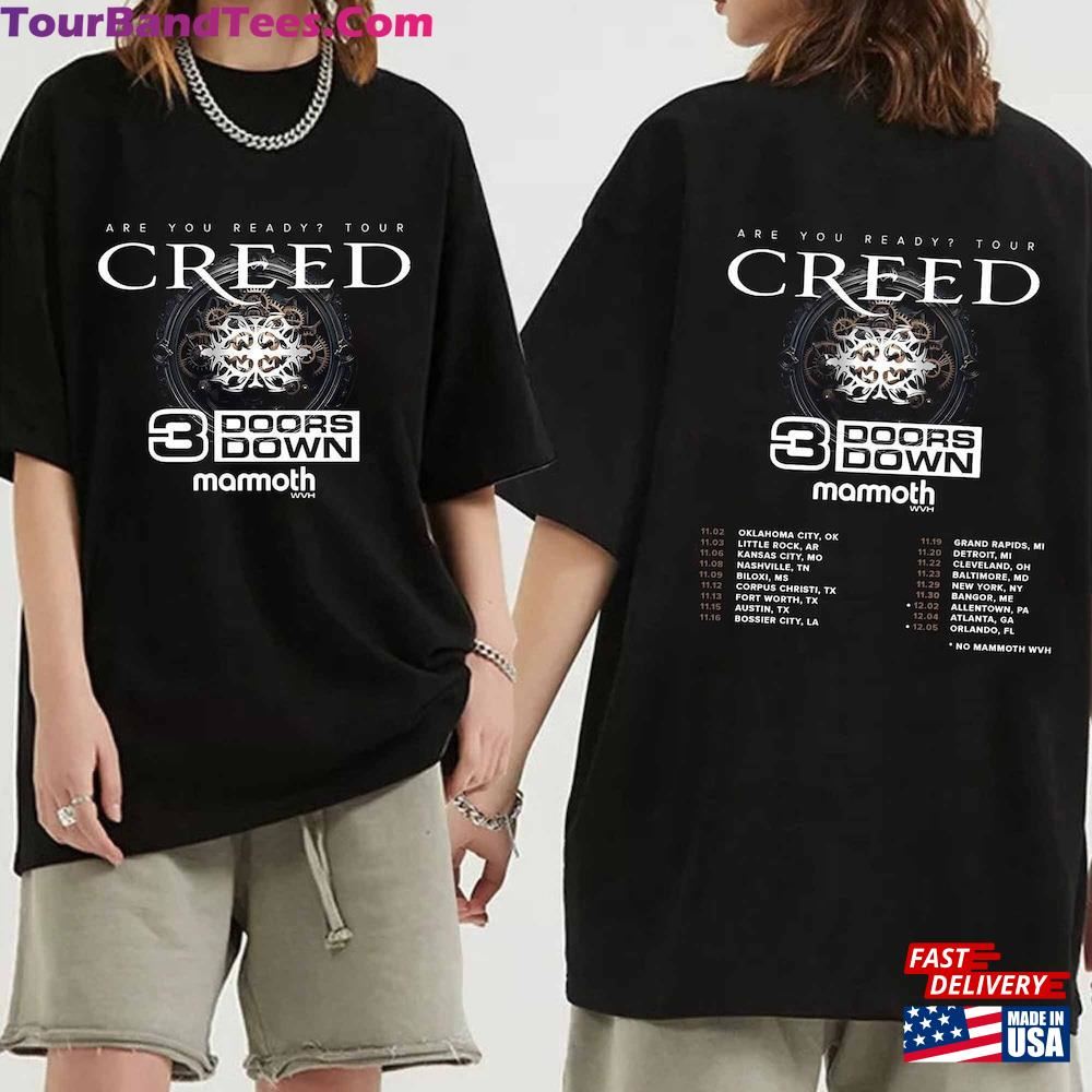 Creed Tour Shirt Are You Ready Classic Hoodie 29Uf106907 – Utopia Fashion