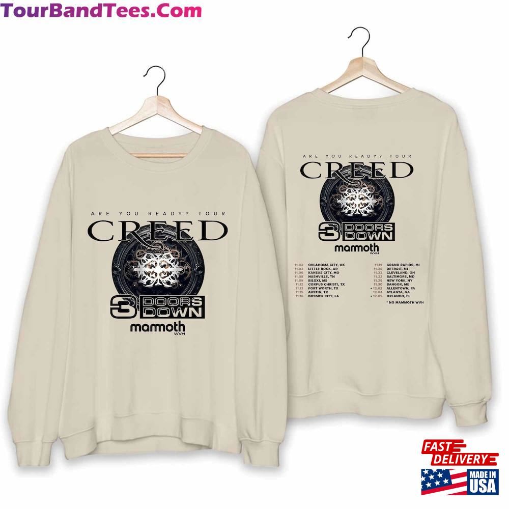 Creed Tour Shirt Are You Ready Classic Hoodie 29Uf106907 – Utopia Fashion