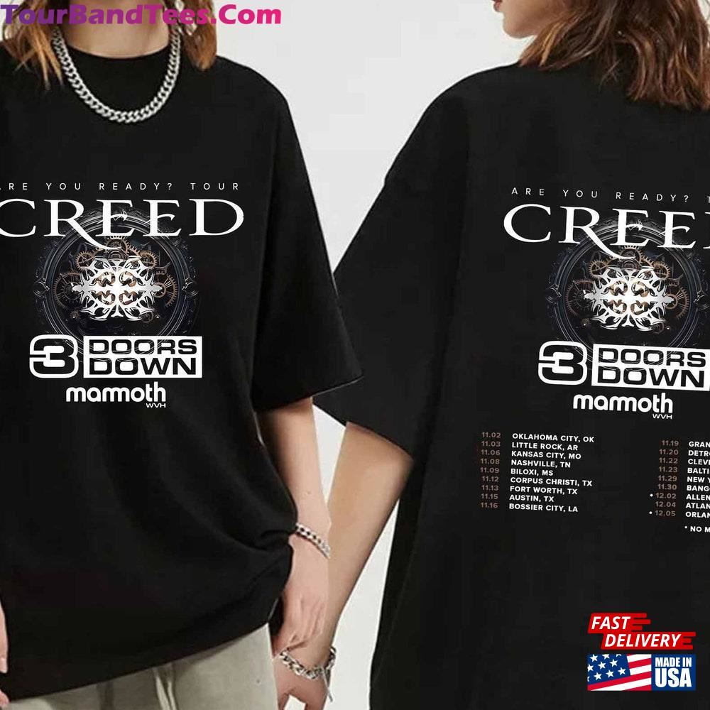 Creed Tour Shirt Are You Ready Hoodie Sweatshirt 29Uf101204 – Utopia Fashion