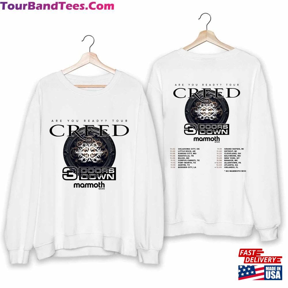 Creed Tour Shirt Are You Ready Hoodie Sweatshirt 29Uf101204 – Utopia Fashion