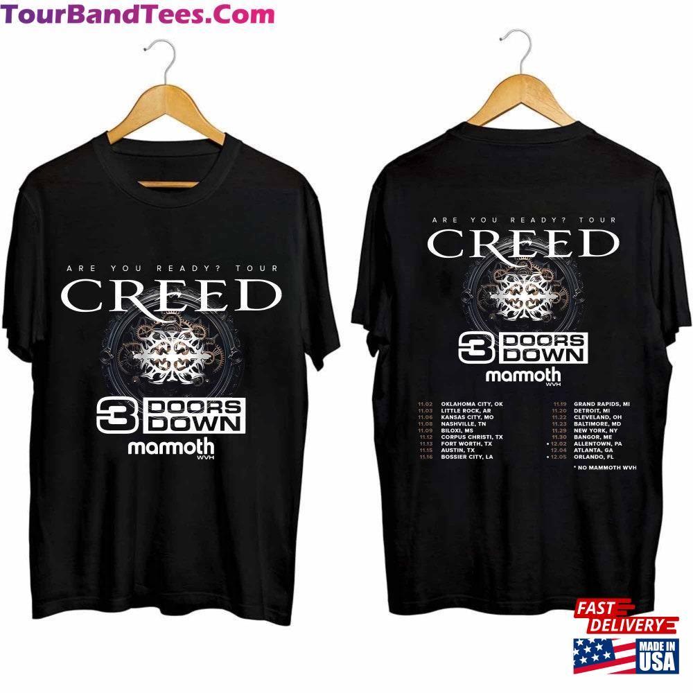 Creed Tour Shirt Are You Ready Unisex Sweatshirt 29Uf116922 – Utopia Fashion