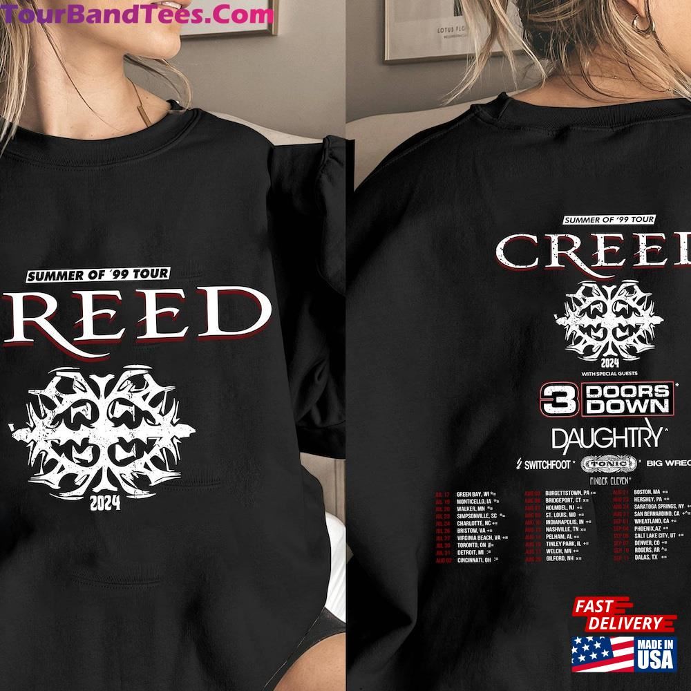 Creed Tour Summer Of Shirt Band Fan Concert Sweatshirt Hoodie 29Uf096472 – Utopia Fashion