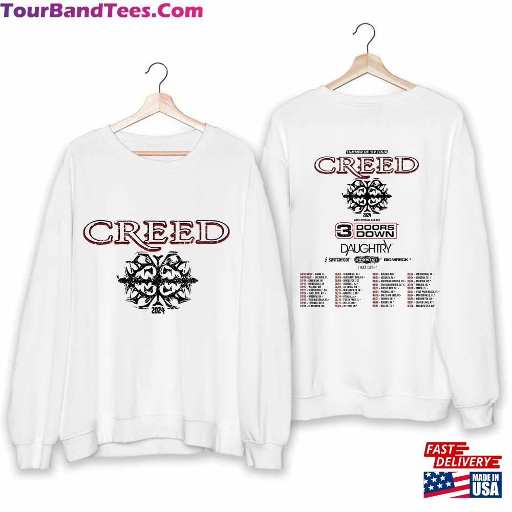 Creed Tour Summer Of Shirt Band Fan Concert T-Shirt Unisex 29Uf092622 – Utopia Fashion