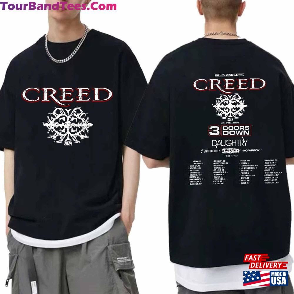 Creed Tour Summer Of Shirt Band Fan Concert Unisex T-Shirt 29Uf100983 – Utopia Fashion