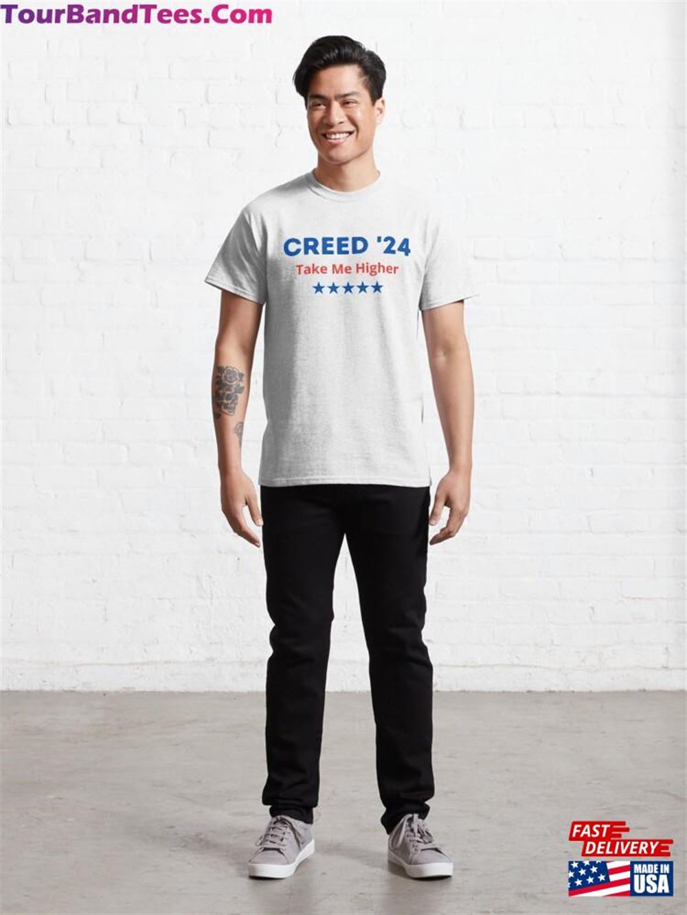 Creed’24 Take Me Higher Classic T-Shirt Sweatshirt 29Uf117499 – Utopia Fashion