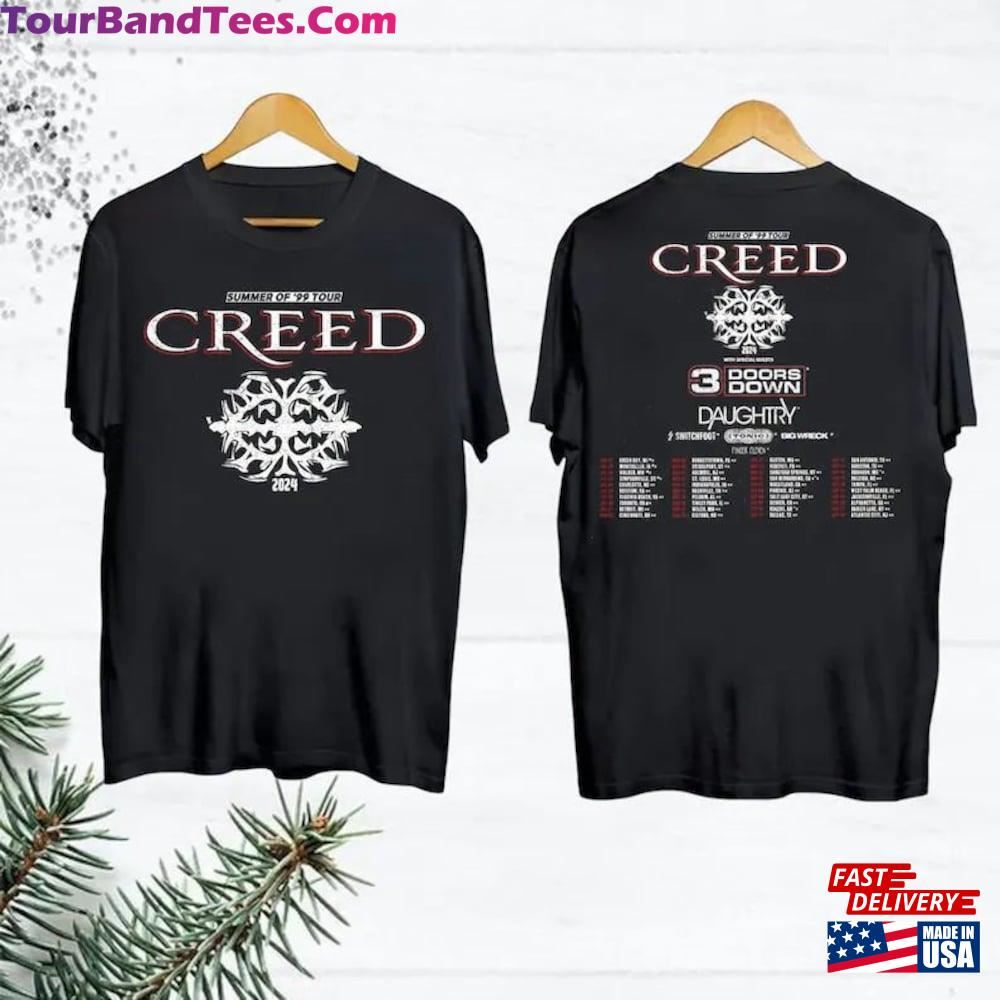 Creed Band Tour Summer Of Shirt Fan Gift Concert Merch Hoodie T-Shirt 29Uf116195 – Utopia Fashion