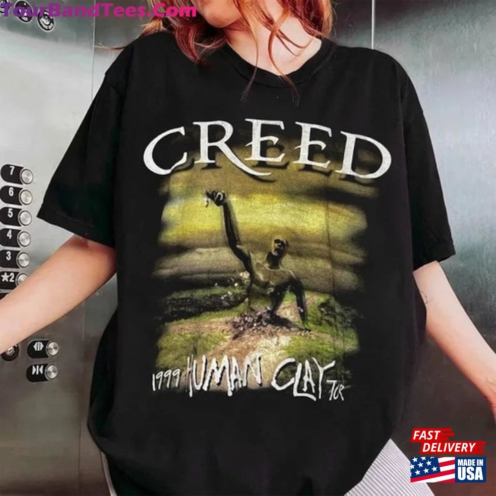 Creed Band Human Clay Tour Shirt Fan Classic T-Shirt 29Uf106311 – Utopia Fashion