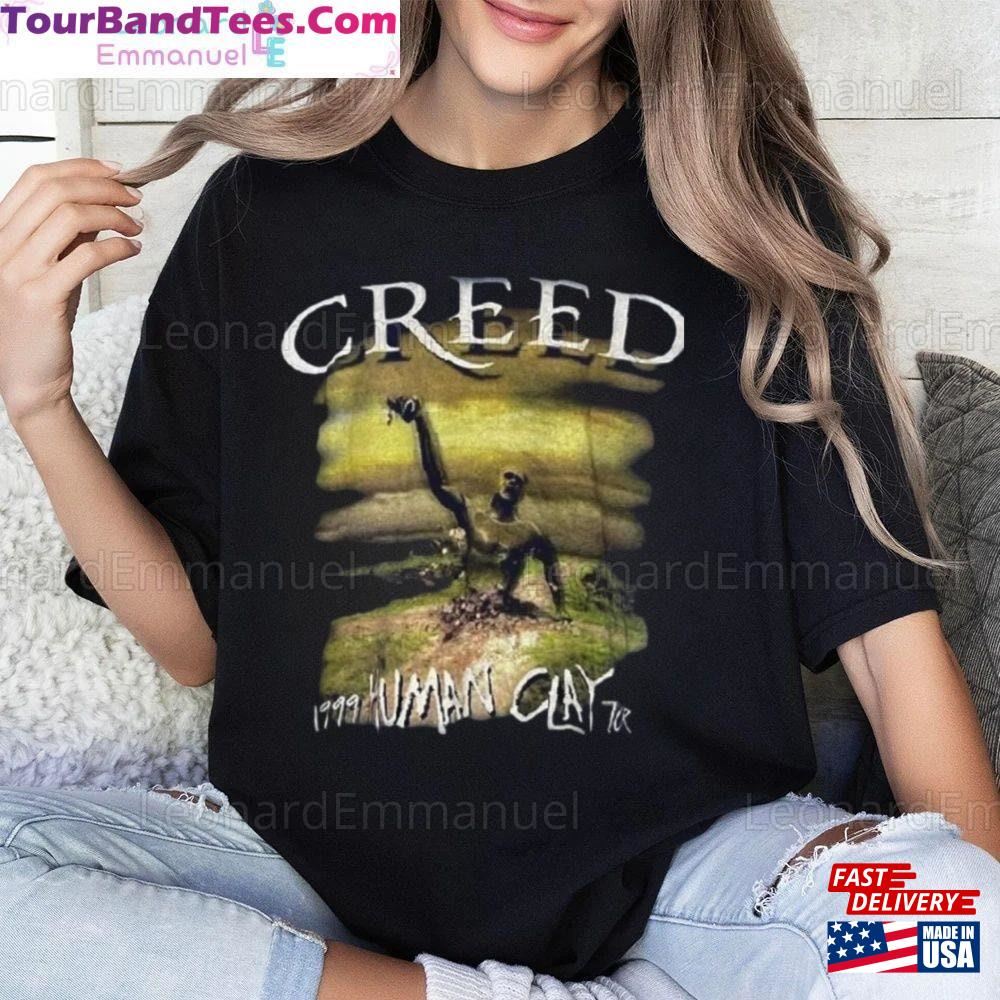 Creed Band Shirt Human Clay Tour Fan T-Shirt Unisex Classic 29Uf092467 – Utopia Fashion