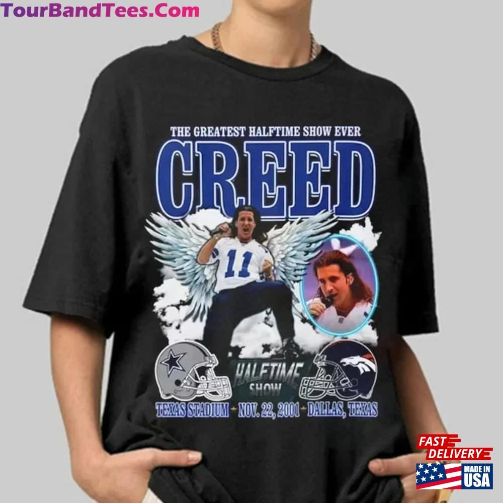 Creed Shirt The Greatest Halftime Show Ever Music Concert Tee Unisex Hoodie 29Uf092405 – Utopia Fashion