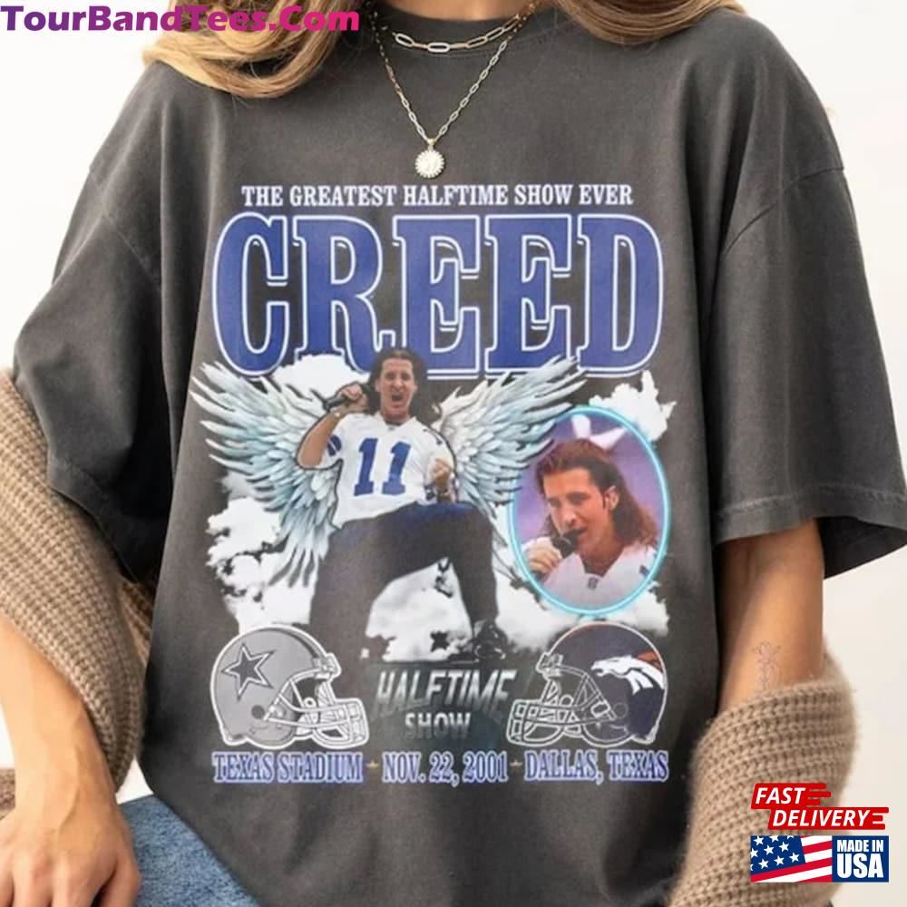 Creed Shirt The Greatest Halftime Show Ever Music Concert Tee Unisex Hoodie 29Uf092405 – Utopia Fashion