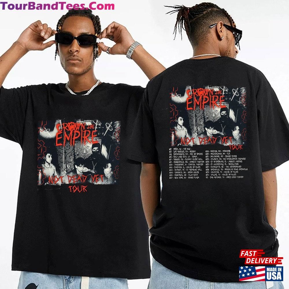 Crown The Empire Not Dead Yet Tour Shirt Concert Tee Band Unisex T-Shirt 29Uf106815 – Utopia Fashion