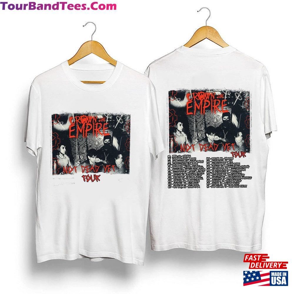 Crown The Empire Not Dead Yet Tour Shirt Concert Tee Band Unisex T-Shirt 29Uf106815 – Utopia Fashion