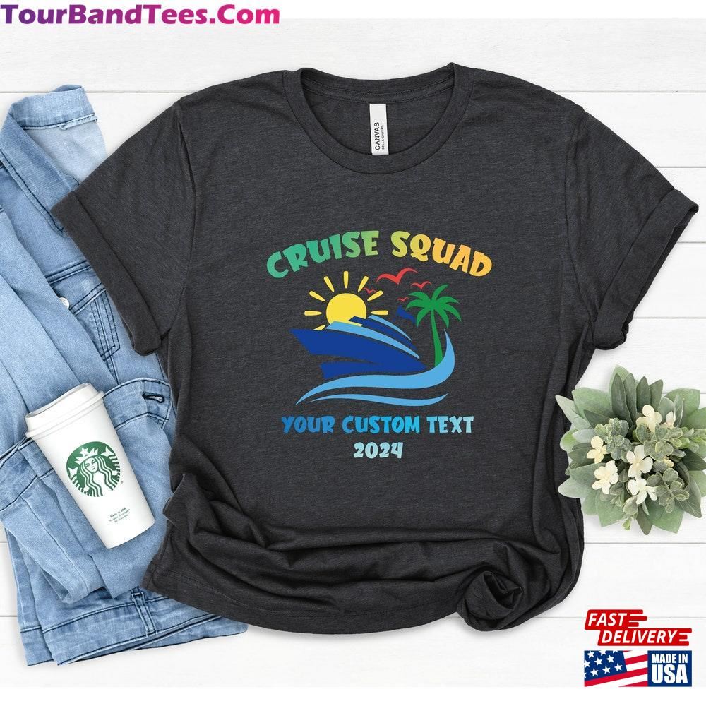 Custom Cruise Squad Shirt Personalized Colorful Unisex Classic 29Uf117927 – Utopia Fashion