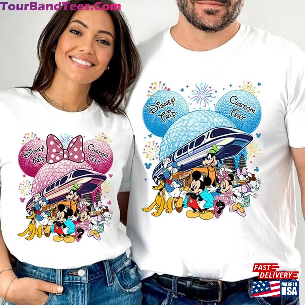 Custom Disneyland Epcot Shirt Castle Shirts Vacation Hoodie T-Shirt 29Uf117867 – Utopia Fashion