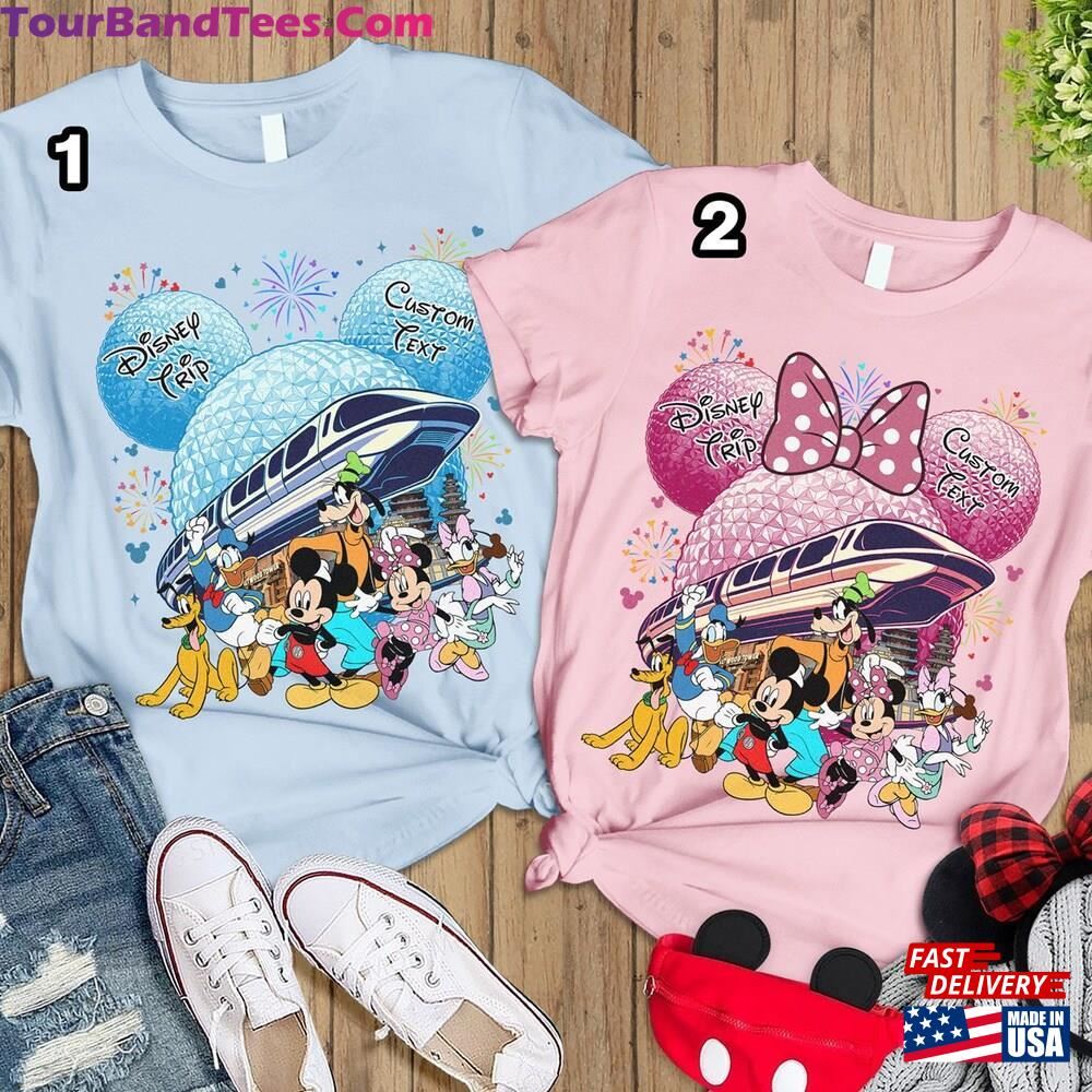 Custom Disneyland Epcot Shirt Castle Shirts Vacation Hoodie T-Shirt 29Uf117867 – Utopia Fashion