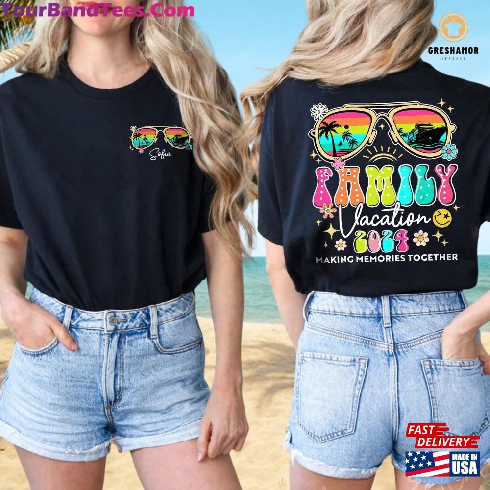 Custom Name Family Vacation Making Memories Together Shirt Summer T-Shirt Hoodie 29Uf097745 – Utopia Fashion