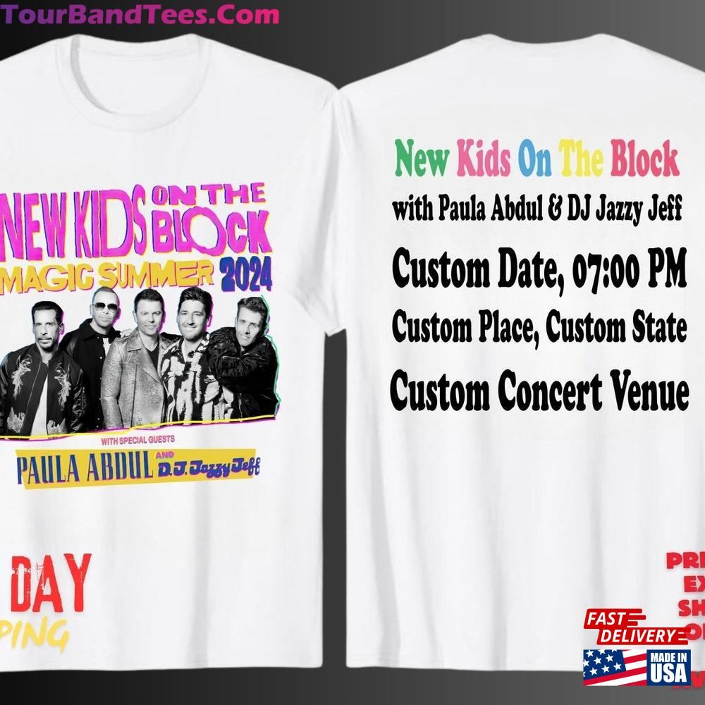 Custom Nkotb Magic Summer Concert Shirt New Kids On The Block Vintage Group Hoodie Unisex 29Uf096367 – Utopia Fashion