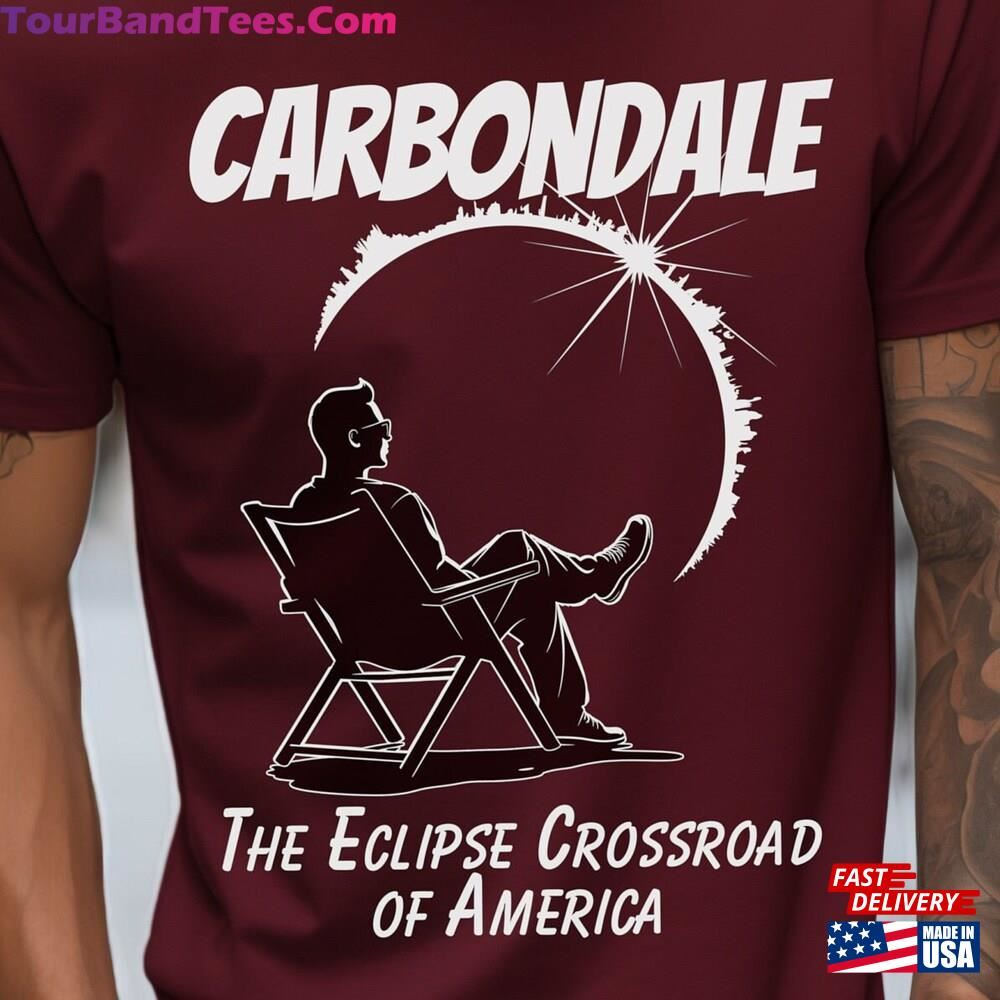 Custom Total Solar Eclipse Carbondale Crossroad Totality April Path Of Astronomy Gift For Lovers Hoodie Classic 29Uf116324 – Utopia Fashion