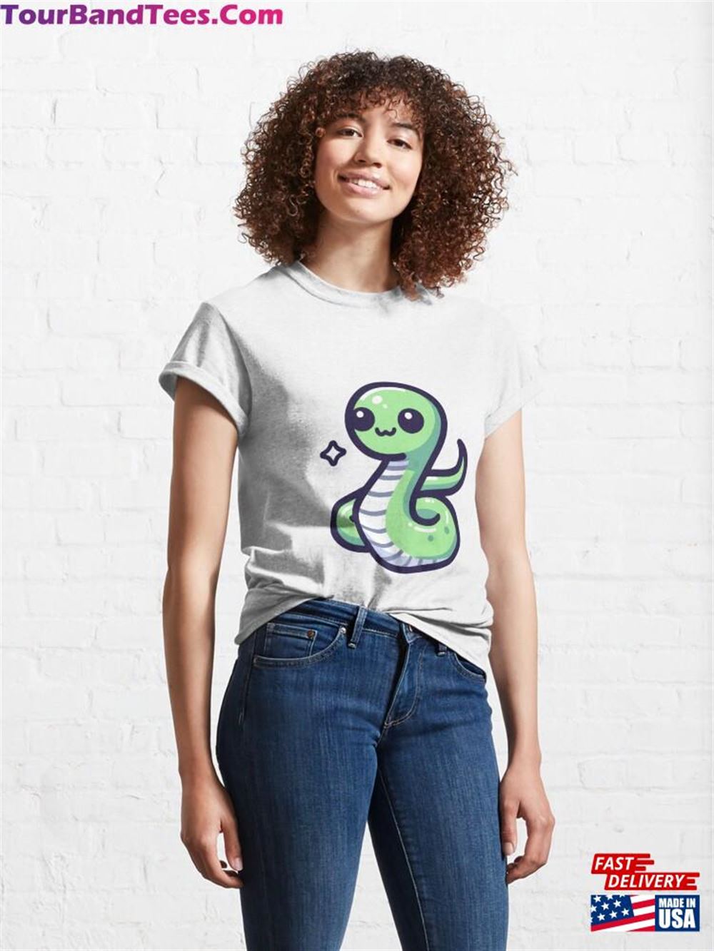 Cute Baby Snake Classic T-Shirt Unisex 29Uf107029 – Utopia Fashion