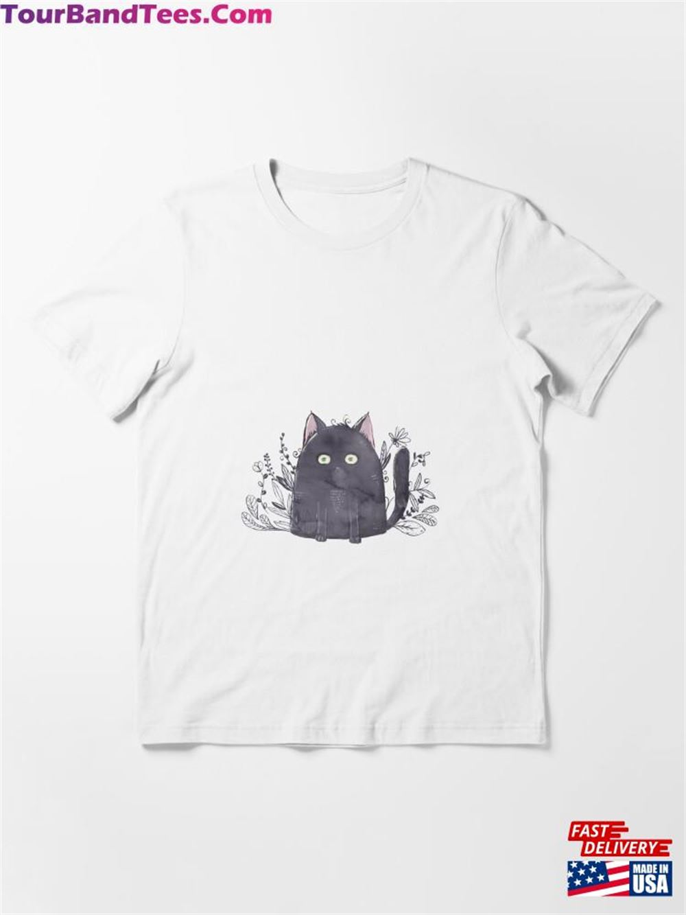 Cute Cat Essential T-Shirt Unisex Classic 29Uf106897 – Utopia Fashion