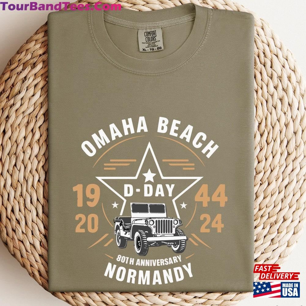 D Day 80Th Anniversary T-Shirt Comfort Color Normandie Tee Unisex Hoodie 29Uf115657 – Utopia Fashion