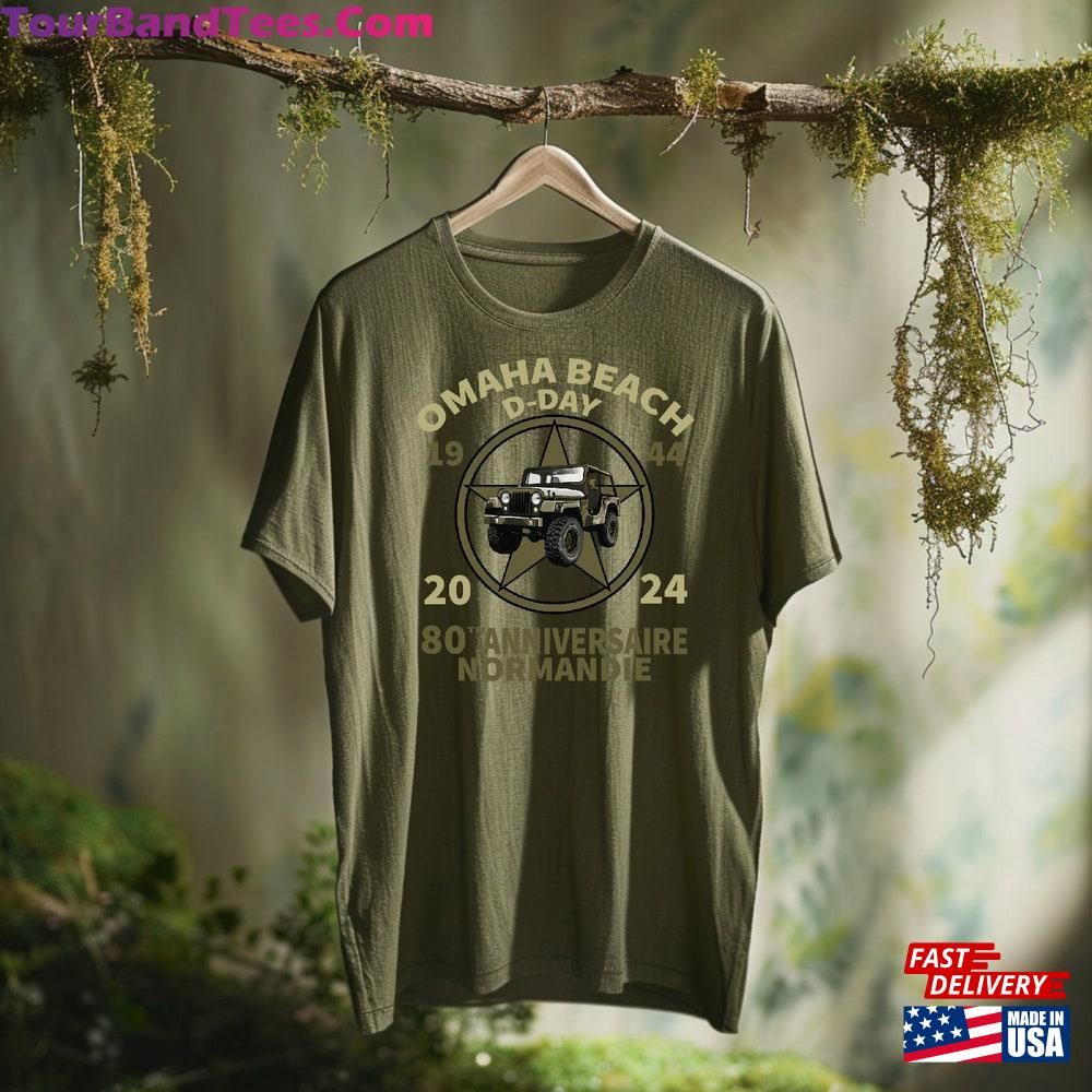 D Day Shirt Omaha Beach Normandy Landings 80Th Anniversary Classic Unisex 29Uf107165 – Utopia Fashion