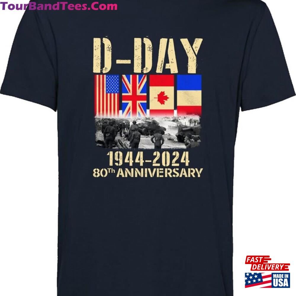 D Day T-Shirt Normandy Landings 80Th Anniversary Unisex Hoodie 29Uf098011 – Utopia Fashion