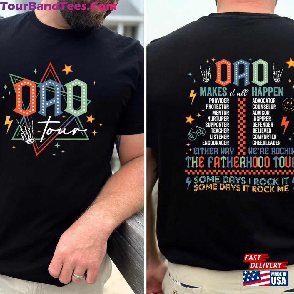 Dad Tour Shirt Father S Day Fatherhood Hoodie Unisex 29Uf092868 – Utopia Fashion