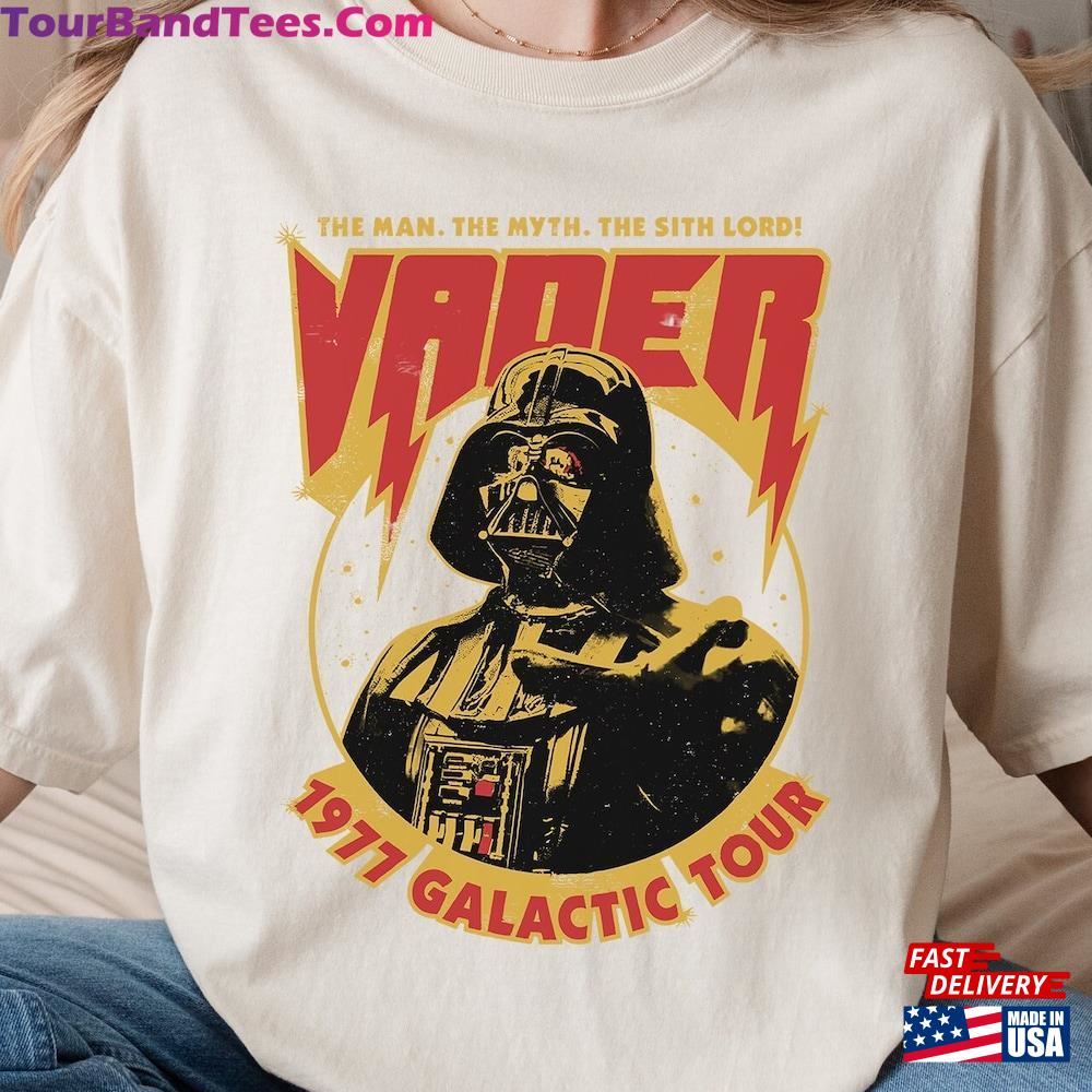 Darth Vader The Man Myth Sith Lord Galactic Tour Comfort Colors Shirt Retro Star Wars T-Shirt Hollywood Studios Classic Unisex 29Uf092916 – Utopia Fashion