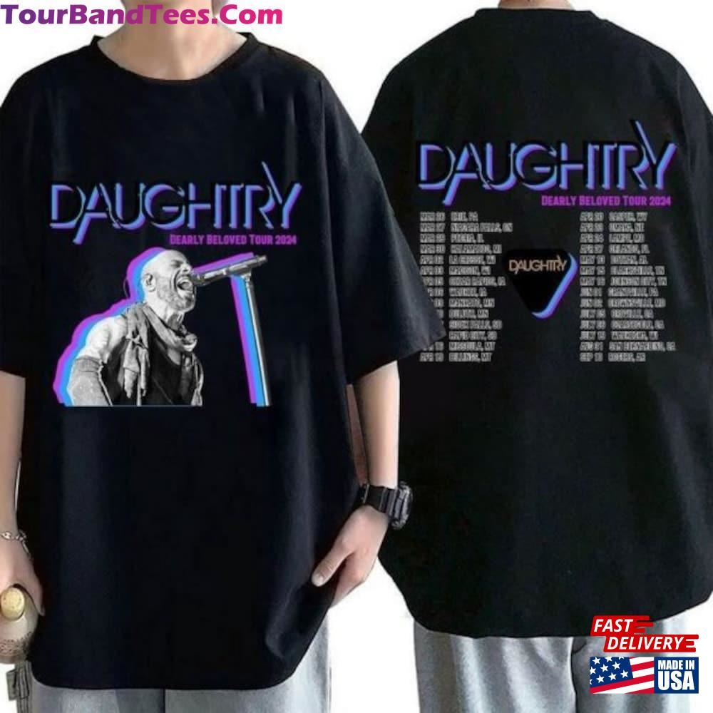 Daughtry Dearly Beloved Tour Merch Dates Shirt Pieces Tee Hoodie Sweatshirt 29Uf106494 – Utopia Fashion