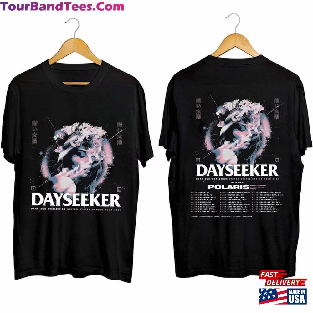 Dayseeker Dark Sun Spring Tour Shirt Band Fan T-Shirt Sweatshirt 29Uf095892 – Utopia Fashion