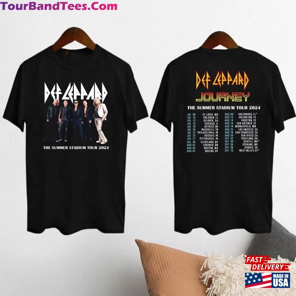 Def Leppard And Journey Summer Stadium Tour Shirt Fan Band Classic Unisex 29Uf095948 – Utopia Fashion