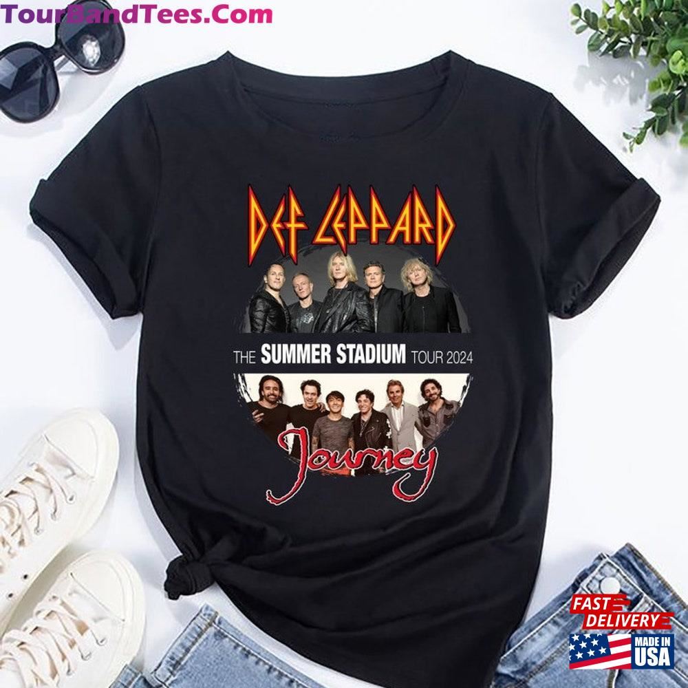 Def Leppard And Journey Tour T-Shirt The Summer Stadium Shirt Fan Classic 29Uf096276 – Utopia Fashion