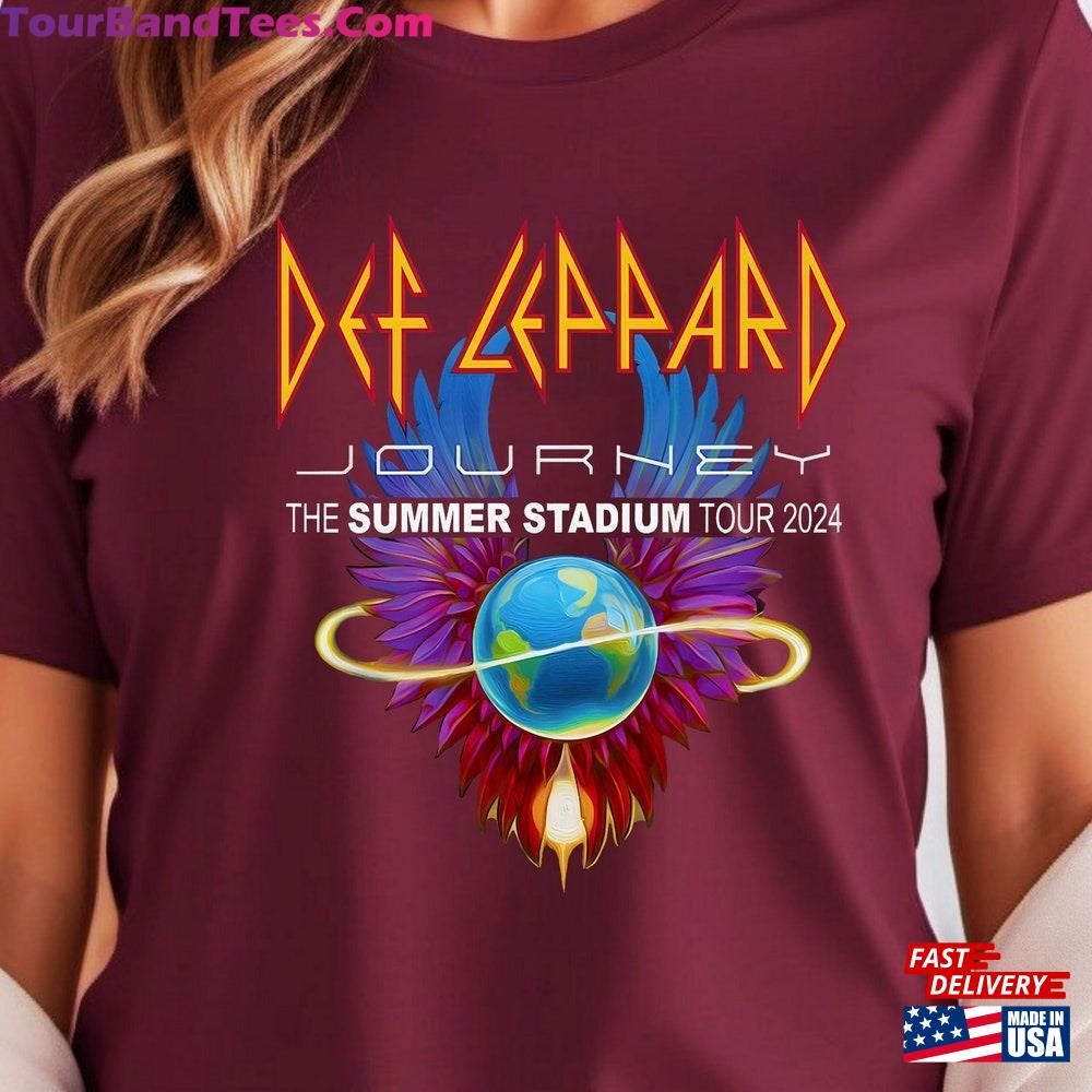 Def Leppard And Journey Summer Stadium Tour Shirts Fan Band Hoodie Classic 29Uf097245 – Utopia Fashion