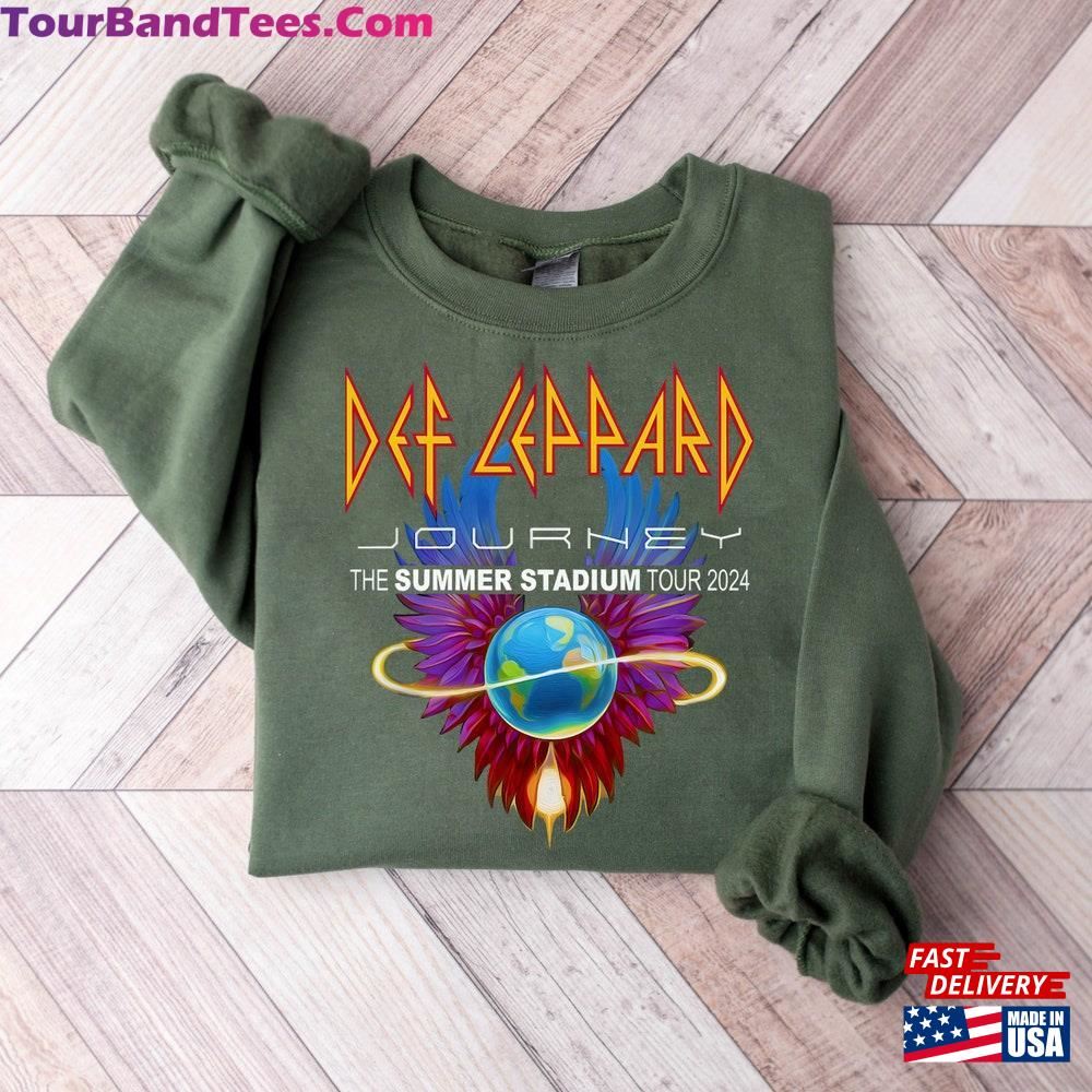 Def Leppard And Journey Summer Stadium Tour Shirts Fan Band Hoodie Classic 29Uf097245 – Utopia Fashion