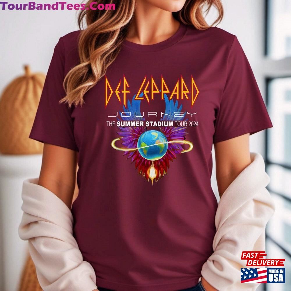 Def Leppard And Journey Summer Stadium Tour Shirts Fan Band T-Shirt Hoodie 29Uf111884 – Utopia Fashion