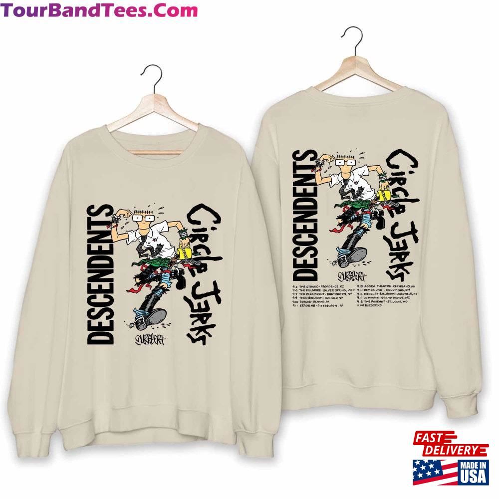 Descendents Fall Tour Shirt Band Fan Sweatshirt T-Shirt 29Uf103151 – Utopia Fashion