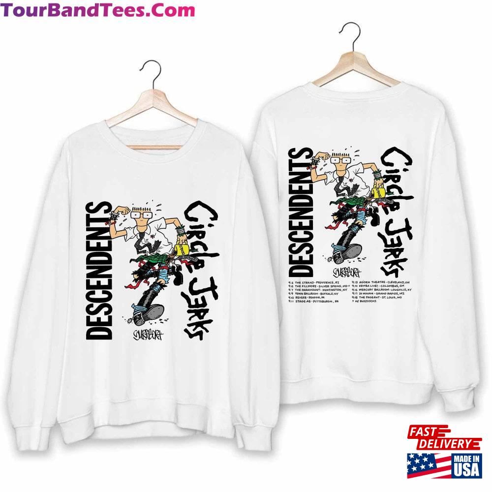 Descendents Fall Tour Shirt Band Fan Sweatshirt T-Shirt 29Uf103151 – Utopia Fashion