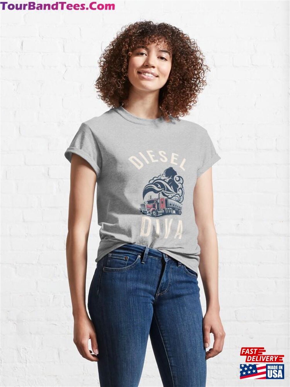 Diesel Diva Lady Trucker Classic T-Shirt Hoodie 29Uf098077 – Utopia Fashion