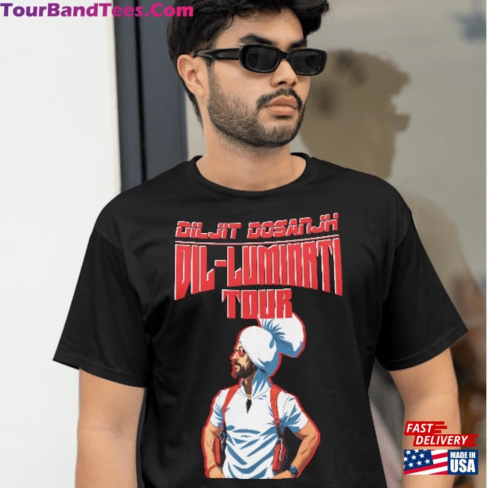 Diljit Dosanjh Dil Luminati Tour T-Shirt Concert Shirt Unisex 29Uf102188 – Utopia Fashion