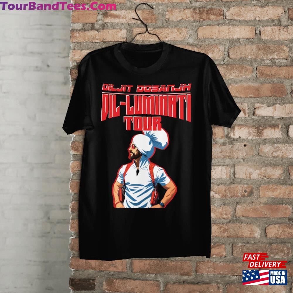 Diljit Dosanjh Dil Luminati Tour T-Shirt Concert Shirt Unisex 29Uf102188 – Utopia Fashion