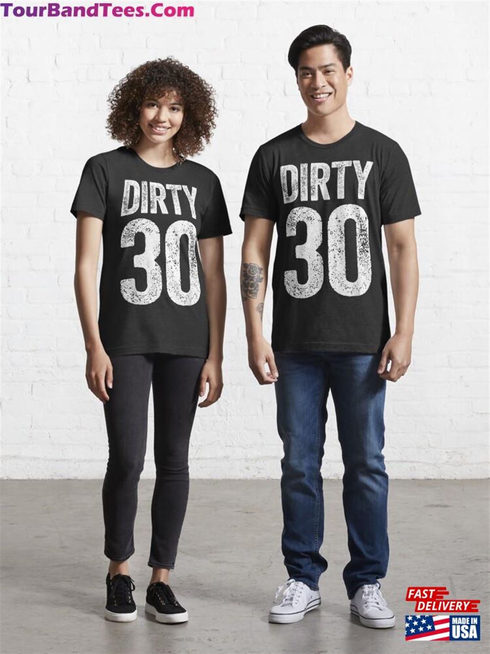 Dirty Thirty 30Th Essential T-Shirt Unisex 29Uf106198 – Utopia Fashion