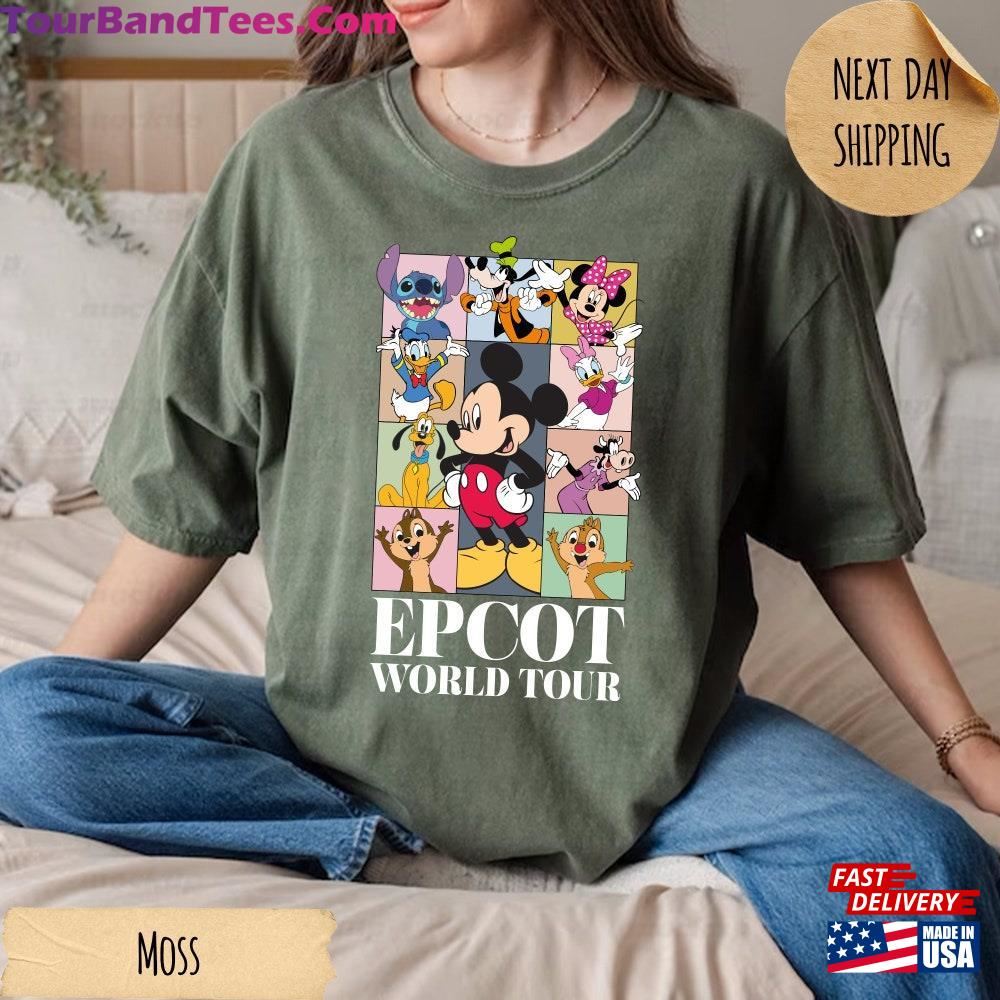 Disney Epcot World Tour Shirt Comfort Colors Vacation Family Matching Shirts T-Shirt Sweatshirt 29Uf107131 – Utopia Fashion