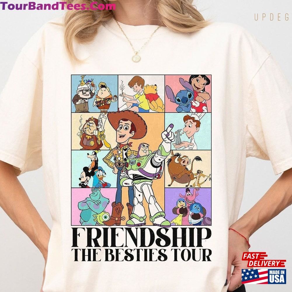 Disney Friendship The Besties Tour Shirt Best Friends Trip Matching Tee Sweatshirt Unisex 29Uf116827 – Utopia Fashion